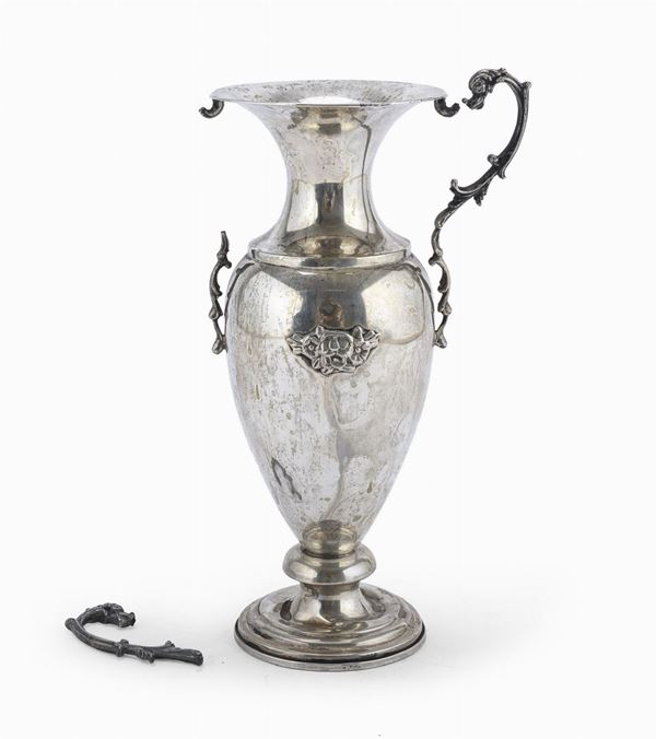 VASO IN ARGENTO, ITALIA 1950 ca.