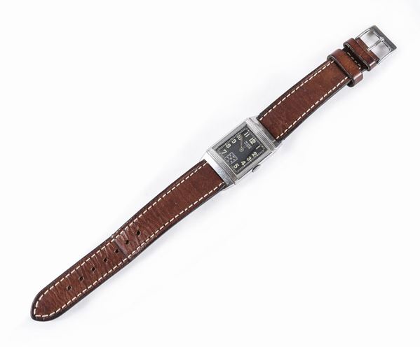 OROLOGIO DA POLSO JAEGER LE COULTRE REVERSO STAYBRITE, 1940 ca.