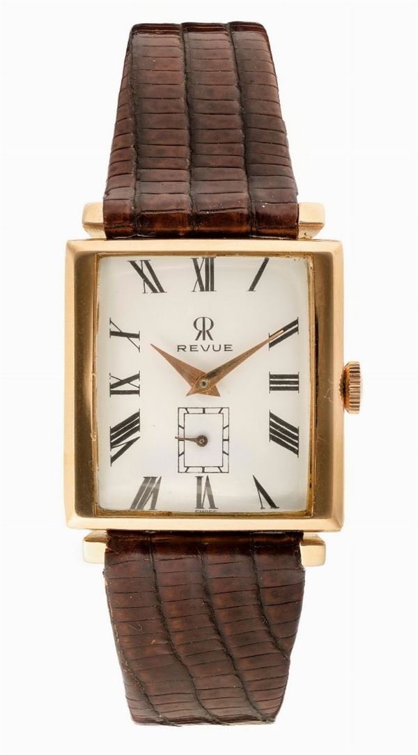 OROLOGIO DA POLSO IN ORO REVUE