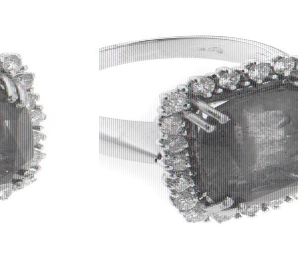 ANELLO CON SMERALDO E BRILLANTI