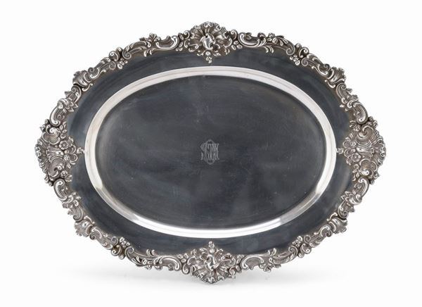 VASSOIO IN ARGENTO, STATI UNITI  1874/1908