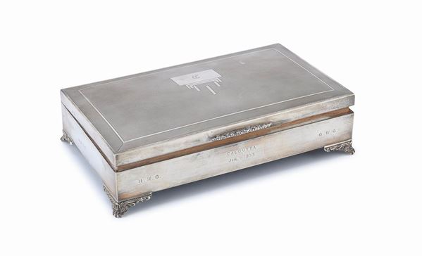 COFANETTO IN ARGENTO, BIRMINGHAM 1931