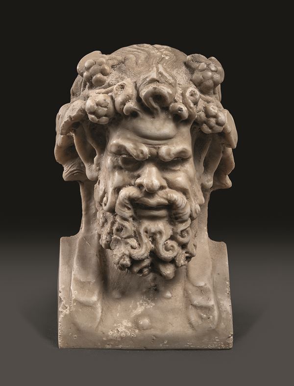 SCULTURA BUSTO DI FAUNO