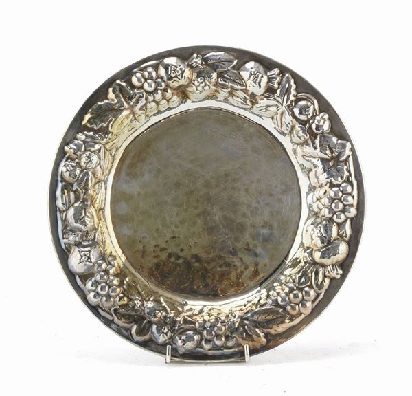 PIATTO IN ARGENTO, PUNZONE STERLING