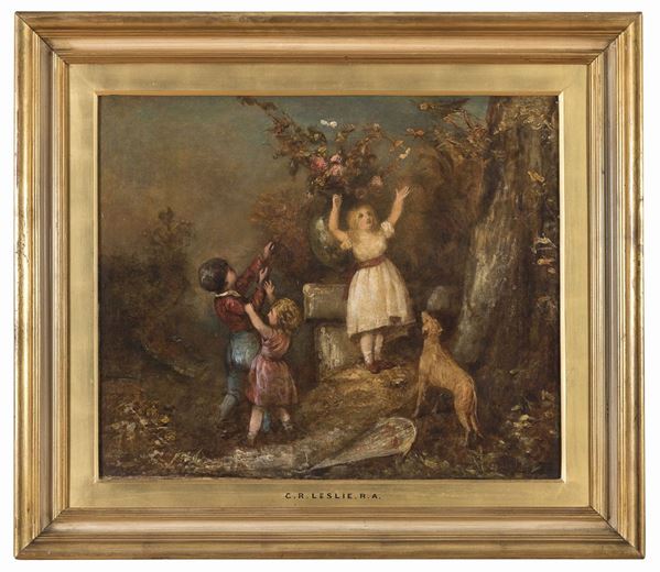 GIOCO DI FANCIULLI SIGLATO C.R. LESLIE