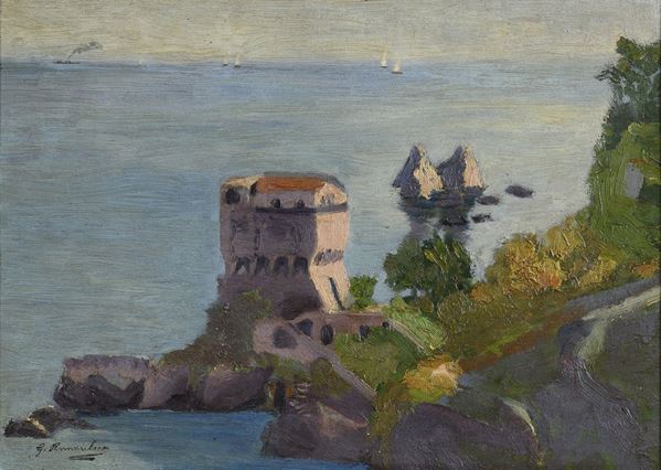 DIPINTO CRESTARELLA A VIETRI,  DI GIUSEPPE PENNASILICO
