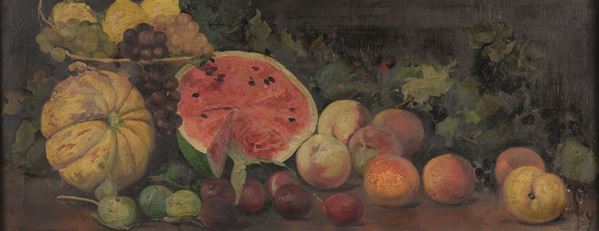 DIPINTO NATURA MORTA DI FRUTTA