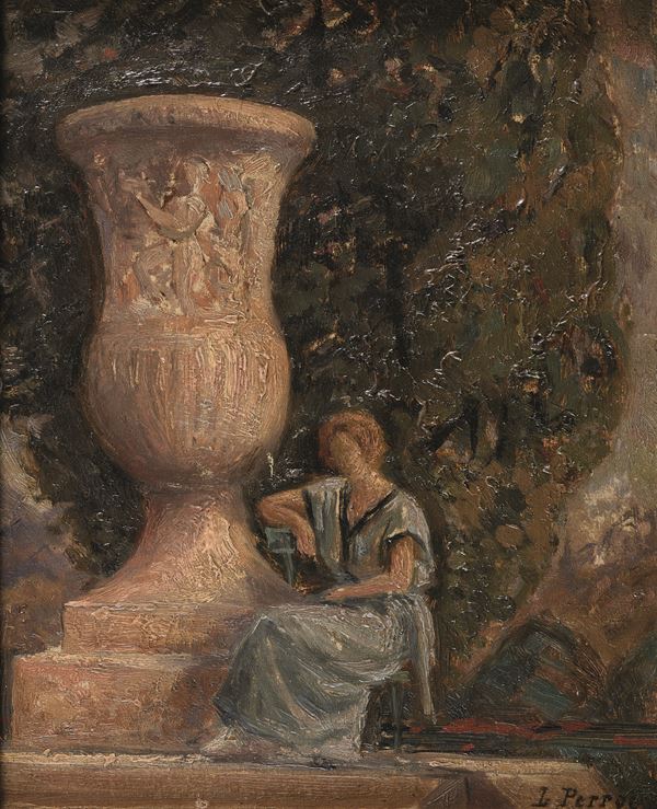 FANCIULLA PRESSO UN VASO