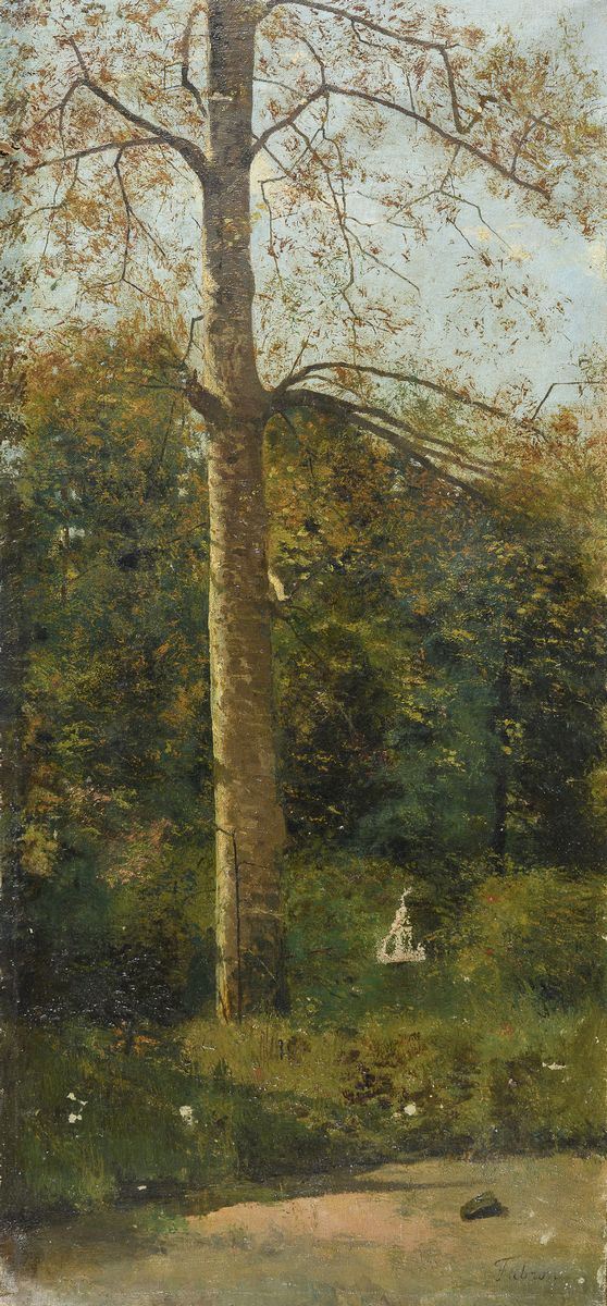 DIPINTO ALBERO DI LUIGI FABRON