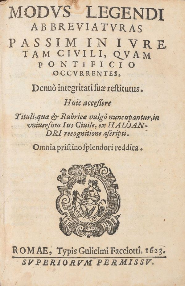 SEICENTINA DI MODUS LEGENDI