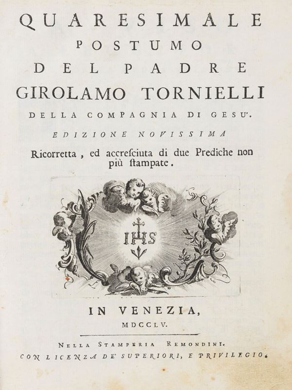 UN VOLUME QUARESIMALI