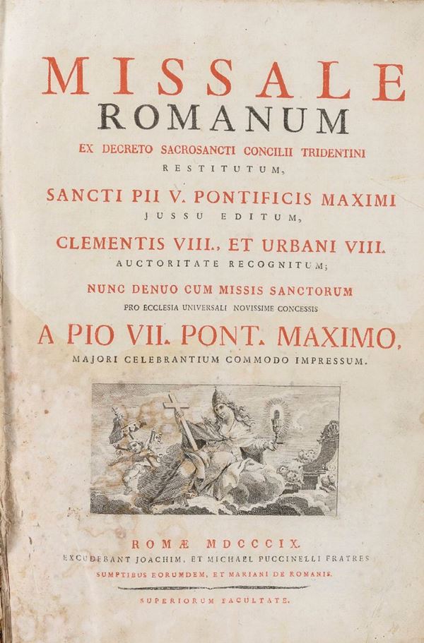 MESSALE ROMANO 1809