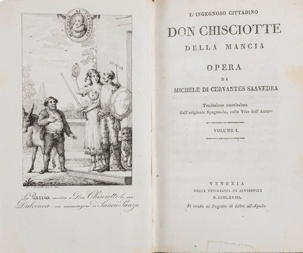 OTTO VOLUMI DON CHISCIOTTE