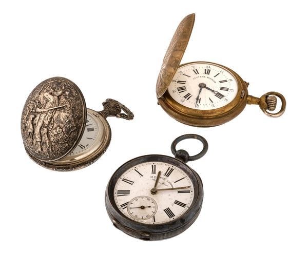 LOTTO DI DODICI OROLOGI DA TASCA