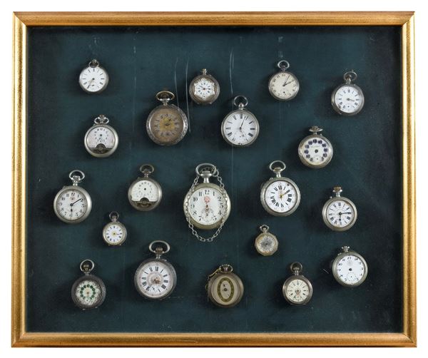 RACCOLTA DI OROLOGI DA TASCA XIX SECOLO
