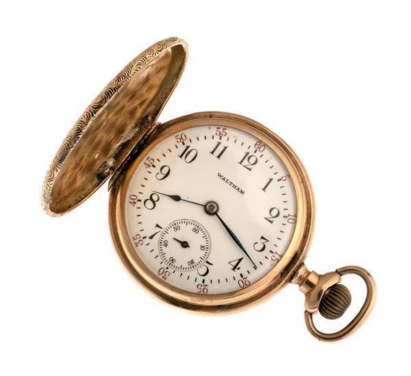 OROLOGIO DA TASCHINO IN ORO, WALTMAN