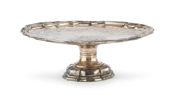 ALZATA IN ARGENTO, XVIII SECOLO