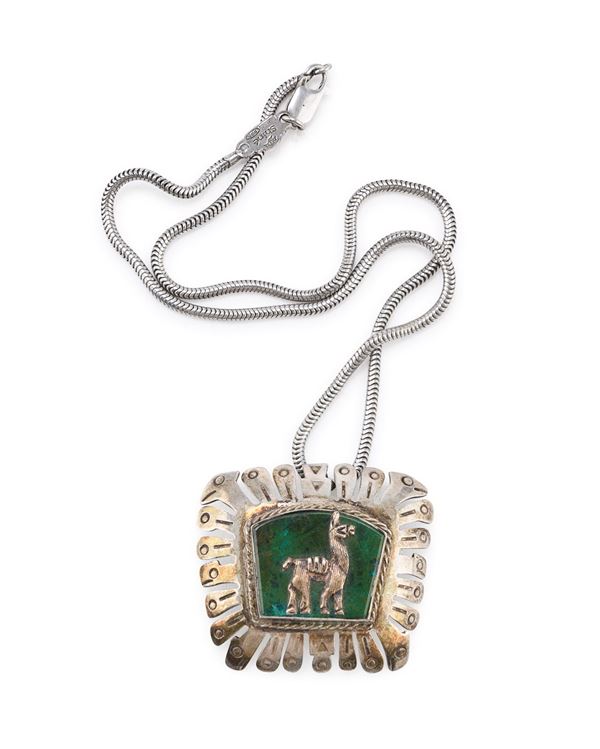 COLLIER IN ARGENTO, PERÙ