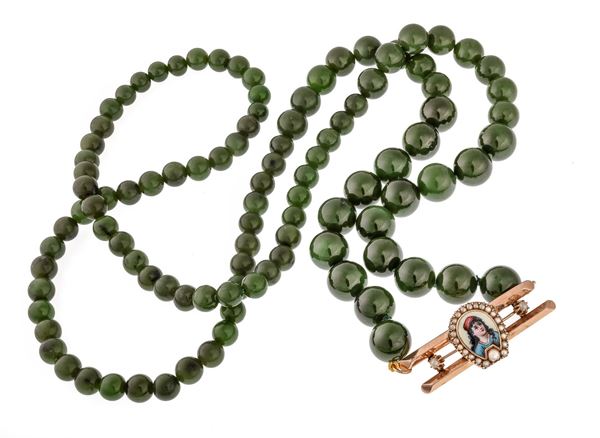COLLANA IN GIADA