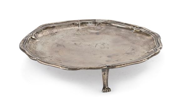 SALVER IN ARGENTO, XVIII SECOLO