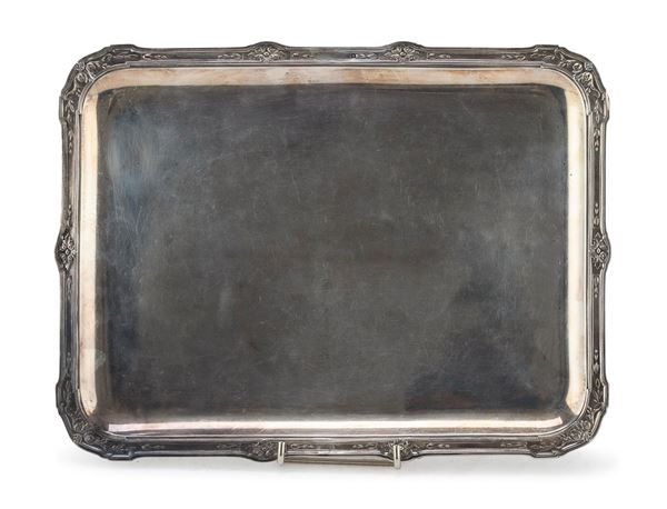 VASSOIETTO IN ARGENTO, FRANCIA INIZI XX SECOLO