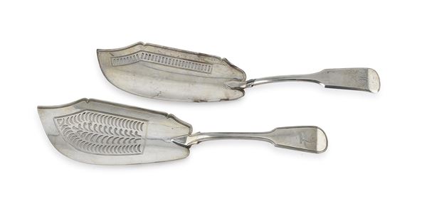 DUE PALETTE IN ARGENTO, LONDRA 1821