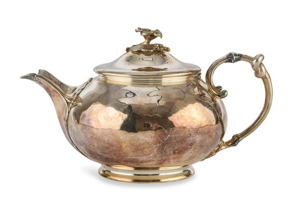 BELLA TEIERA IN SILVERPLATE, CHRISTOFLE INIZI XX SECOLO