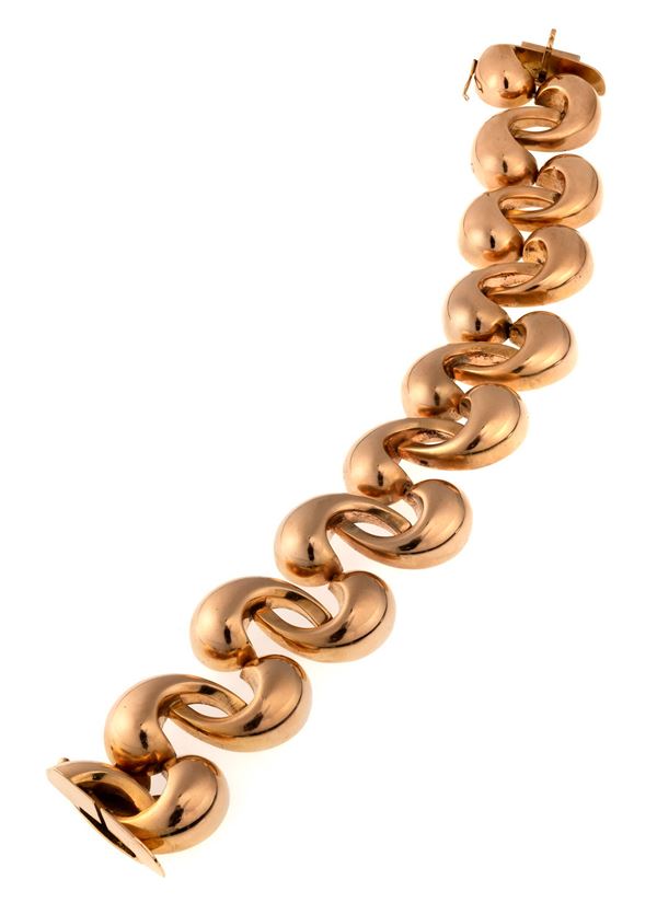 BRACCIALE A MAGLIA IN ORO