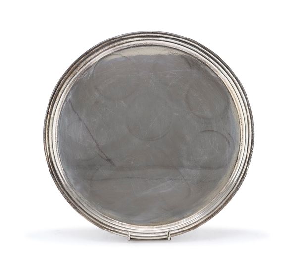 PIATTO IN ARGENTO, FIRENZE FINE XX SECOLO