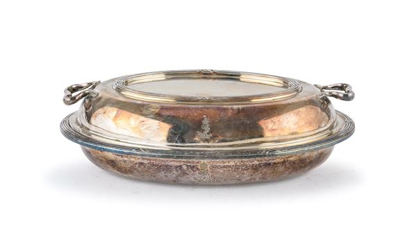 LEGUMIERA IN SILVERPLATE, PUNZONE MAPPIN & WEBB
