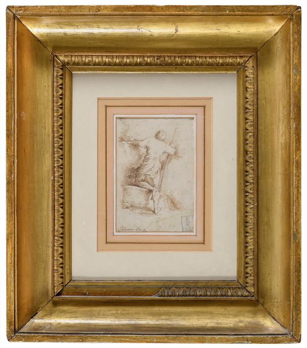 DISEGNO PELLEGRINO F.TO SALVATOR ROSA