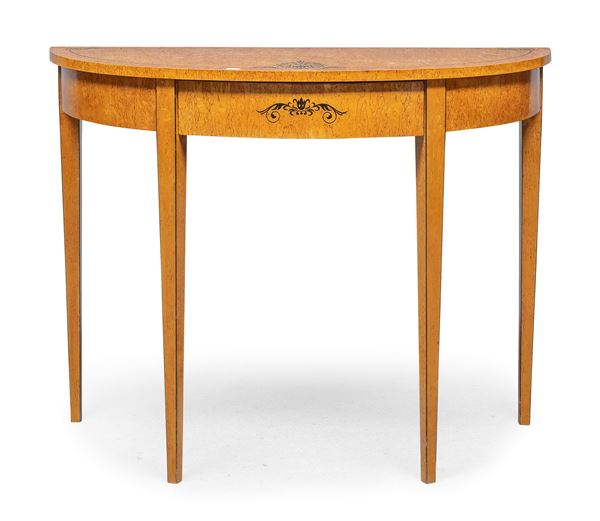 CONSOLE IN RADICA DI OLMO