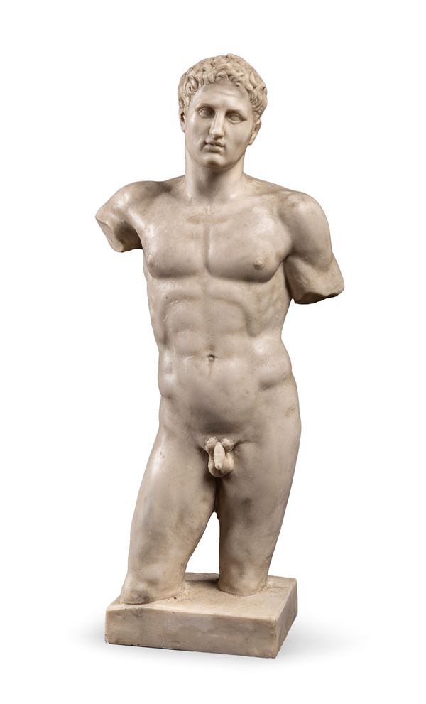 SCULTURA DI STILE ROMANO TORSO DI APOLLO