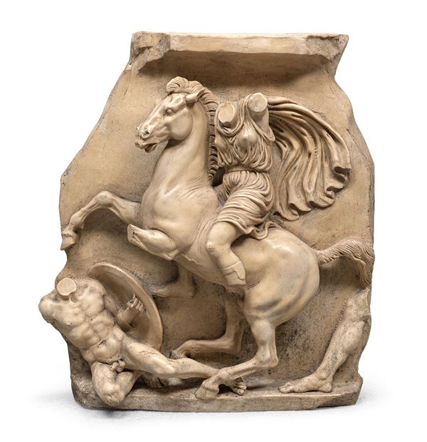 ALTORILIEVO BATTAGLIA DI STILE ROMANO