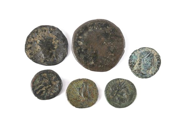 SEI BRONZETTI ANTICHI DA CLASSIFICARE
