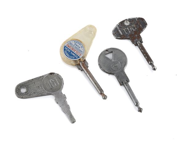 SET DI QUATTRO CHIAVI FIAT E MARELLI