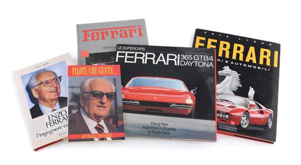 LOTTO VOLUMI FERRARI
