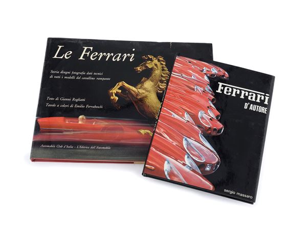 LOTTO VOLUMI FERRARI D'AUTORE