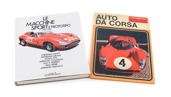 LOTTO VOLUMI AUTO SPORTIVE