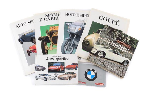LOTTO DI LIBRI E AUTOMOBILIA