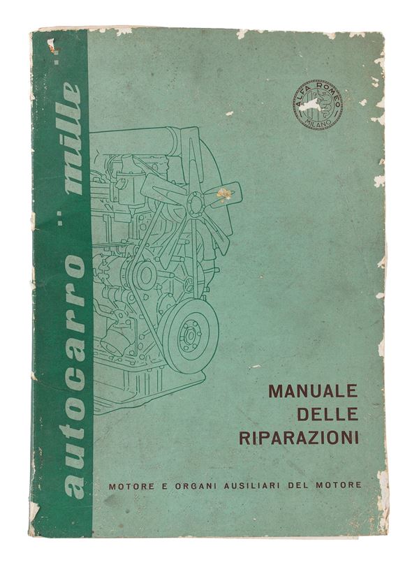 MANUALE RIPARAZIONI ALFA 1000