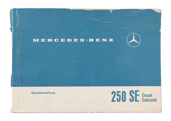 LIBRETTO PER MERCEDES 250 SE