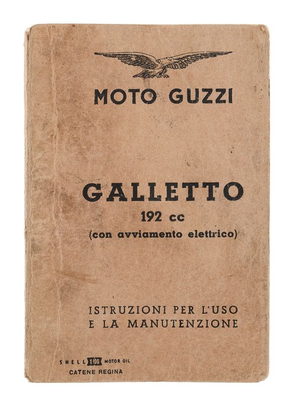 LIBRETTO MOTO GUZZI, 1963
