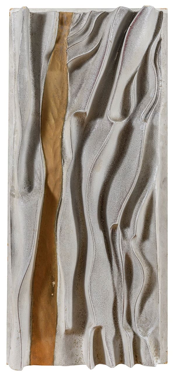 SCULTURA IN CERAMICA ALTORILIEVO DI CARLO ZAULI, 1975