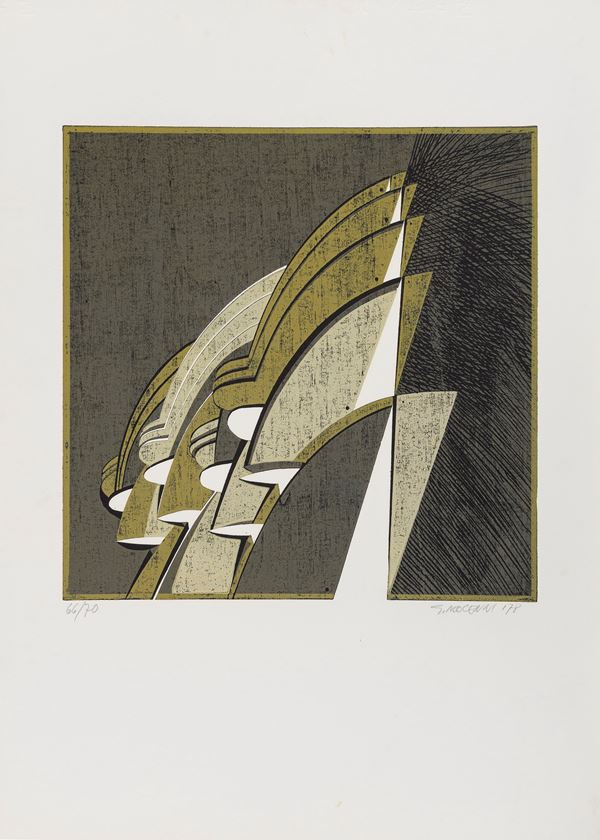 XILOGRAFIA DI GUALTIERO MOCENNI, 1978
