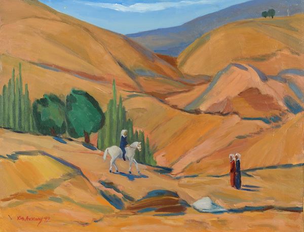 DIPINTO DI KHALIL AKKARI, 1992