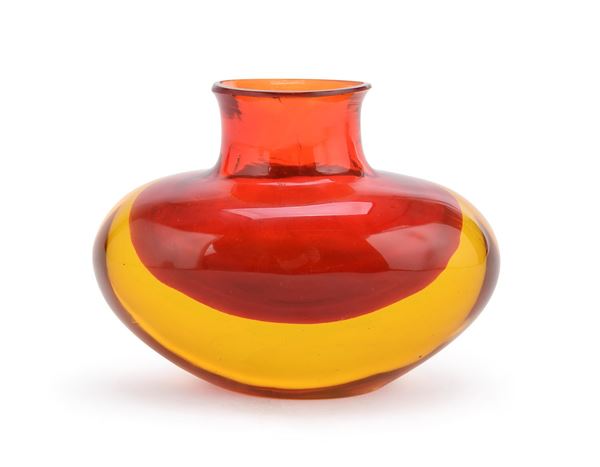 VASO DI FLAVIO POLI PER SEGUSO, ANNI '50