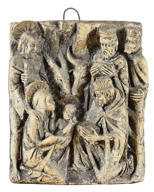 TERRACOTTA NATIVITÀ DI ADOLFO LAURENTI