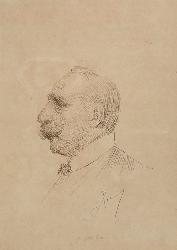 DISEGNO A CHINA DI ETTORE XIMENES