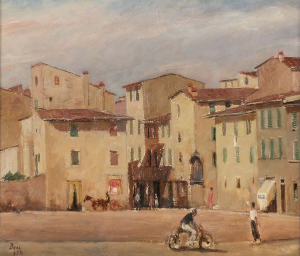 DIPINTO PAESE DI FRANCO DANI